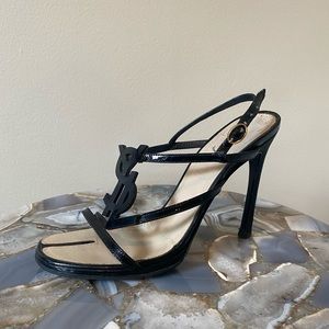 *Vintage* YSL Logo Heels